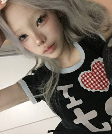 Tansanmagnesium Heart Ringer T-Shirt