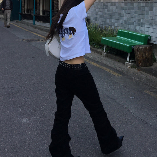 Tansanmagnesium (5/20 Pre-Order) Pony Appliqué T-Shirt (White)