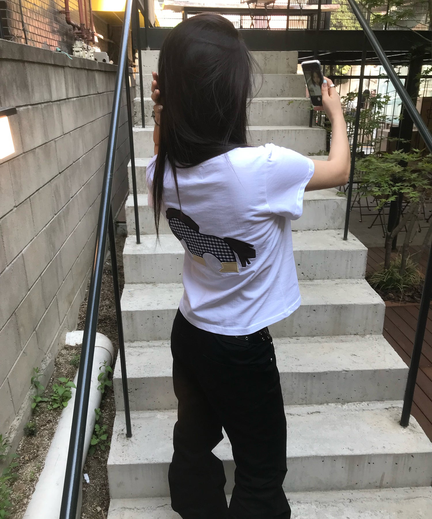 Tansanmagnesium (5/20 Pre-Order) Pony Appliqué T-Shirt (White)