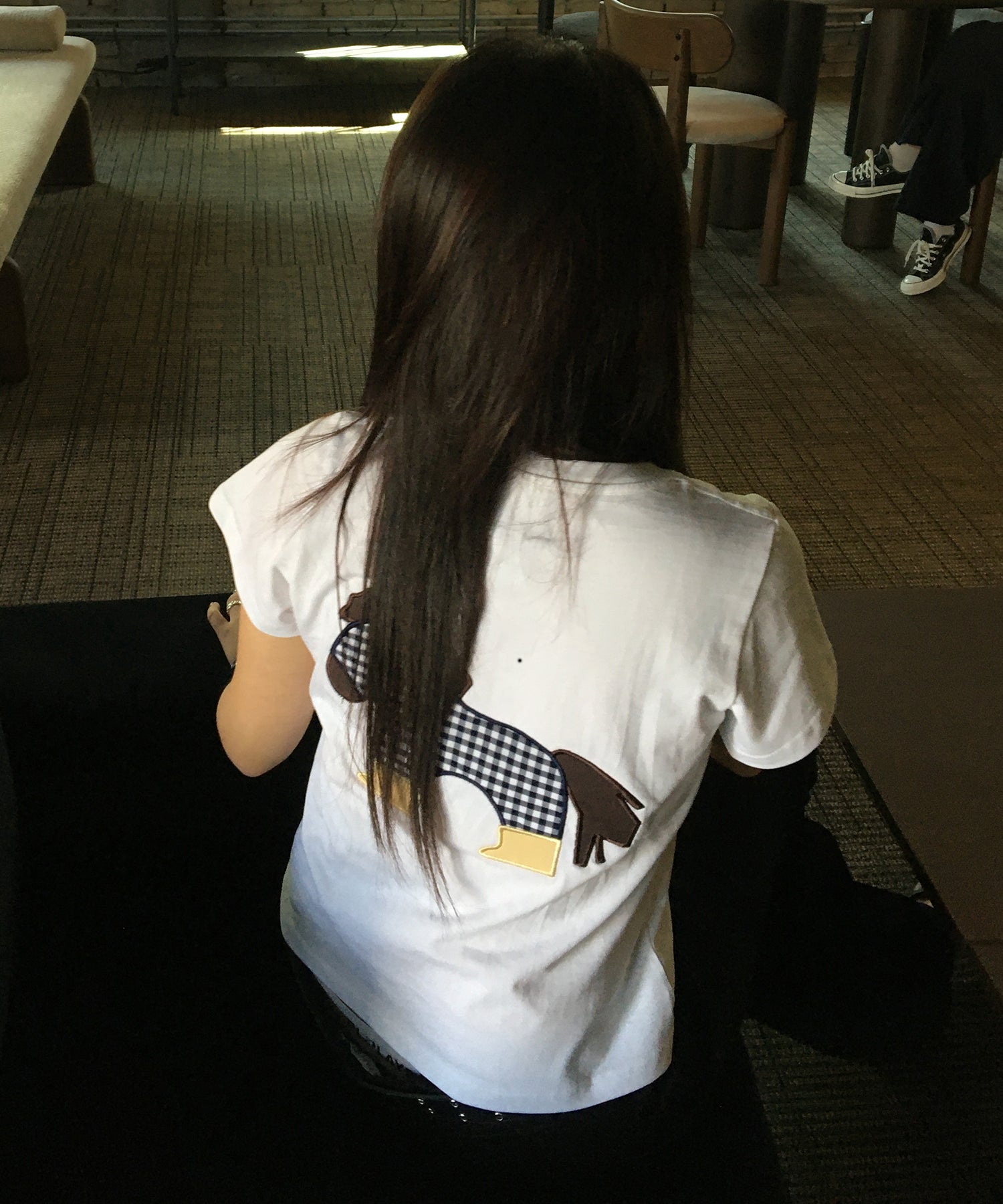 Tansanmagnesium (5/20 Pre-Order) Pony Appliqué T-Shirt (White)